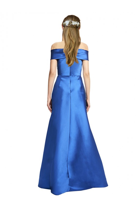 Comprimento Chão Sem Mangas Linha A Vestidos de Madrinha / Vestidos de Noite / Vestidos de Festa Por Atacado
